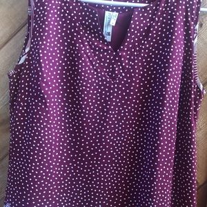 Pink Owl Burgundy dress Size M